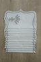 Nerina 12 Piece Luxury American Service Presentation Embroidered Cover Set Carefree 12-Person Dowry Linen Set