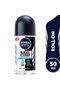 Men Black & White Fresh Roll-On Deodorant 50ml – Long-Lasting Odor Protection