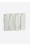 Organic Basic 4 Pack Mouth Wipes - Ecru Blue - 2