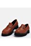 Large Size Women's Loafer Shoes Genuine Leather Taba Dri̇ - 5