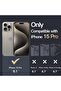 Case for iPhone 15 Pro 6.1-Inch, Non-Yellowing Shockproof Bumper Cover (Natural Titanium) - 2