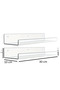 Plexiglass Wall Shelf (Pack of 3) - 7