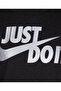 تيشيرت "Just Do It" بشعار سووش - أسود - 2