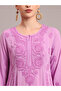 Hand Embroidered Chikankari Modal Ombre Jalabiya-AL4018 - 6
