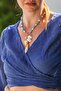 Pearl Chain Marine Design Necklace - 2