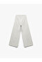 Raised Piping Wide Leg Sweatpants - 2