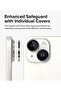 iPhone 15 Pro | Camera Lens Frame Glass | Black - 6