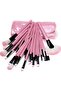 32-Piece Professional Makeup Brush Set Pink - 5