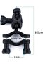 Bike Camera Mount 360° Rotating Motorcycle Mount Handlebar Clamp - 3