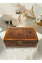Wooden Jewellery Box – 8x5 Inch Large Size | Handmade Traditional Wooden Organizer for Rings - 2