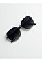 Shalton Navy Blue Geometric Women's Sunglasses |   Uv400 Protection and 51 Ekartman