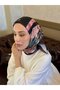 وشاح من نسيج التويل بنمط فيورين - 3
