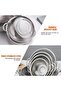 Vegetable Strainer Sifter Colander Sieve Stainless Steel Kitchen Sink Fine Mesh & Strong Handle Food - 3