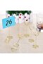 10 Pack Heart Shape Table Number Holder |Gold - 3