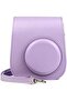 Fujifilm Accessories Set, Instax Mini 11 Case PU Leather with Strap With Accessories -Purple - 3