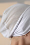 Breathable Tulle Seamless Lycra Viscose Women's Hijab Bonnet White - 5