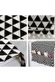 Fridge Dust-Proof Cotton Cover |Black Pattern - 5