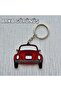 Retro Vosvos Design Keychain – Red - 3