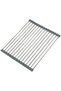 Kitchen Sink Drainer Rack Foldable Over the Sink Vegetable Dish Drainer [Foldable Drying Rac