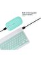 Ultra-Slim Bluetooth Keyboard and Mouse Combo, Rechargeable Portable Wireless Keyboard Mouse - 7