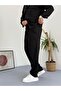 Unisex Relaxed Fit Wrinkle Crinkle Fabric Trousers - 3