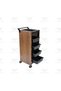 Salon Spa Product Organizing Trolley Wooden - 2