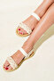 Knitted Detailed Women's Sandals - 2