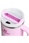 Quencher H2O Flowstate ™   Tumbler Thermos with Straw 1.18L Flask with Straw Pink - 2