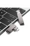 External Memory 256 GB Techsuit, USB 3.0, Type-C, Gray - 2