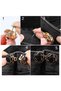 Waist Adjuster for Loose Pants, Floral Waist Belt Buckle Pants Waist Narrowing Apparatus Brooch - 4