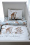 Rabbit Garden Baby Bedding Set with Sheets (100X150 - 35X45 - 70X130) -Rabbit Garden - 3