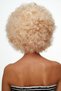 Golden Color Curly Afro Bonus Wig Hair Party Wig Platinum Gold (4940) - 4