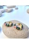 Ethnic Patterned Black Earrings - 2