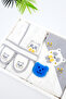 Baby Boy Teddy Bear Luxury Bathrobe Set Towel Set 100% Cotton Fabric 0-2 Years Stl7086 - 5