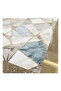 Geometric Pattern Living Room Carpet Multicolour 40 x 60cm - 2