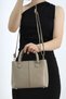 Women's Mink Cross Strap Hand & Shoulder Bag C3009 - 3