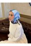 وشاح من نسيج التويل بنمط شبكي