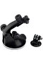 Suction Cup Mount With Adapter For GoPro Hero 7, 6, 4, 5, SJCAM, Yi Black - 4