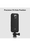Protective Frame For Insta360 One X3 | Two Cold Shoe Mounting Ports Bracket AccessoriesBlack - 7