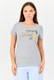 Rosaline x Women 2 Pieces Crew Neck Graphic Print Short Sleeve Sleepwear Top, Multicolor - 4