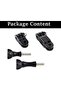 3-Way Adjustable Pivot Arm Assembly Extension Grip Camera Mount for All GoPro Hero - Black - 4