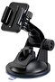 Action Camera Car Mount [Suction Cup] [Mounts on Windshield, Window Glass, Desk] Compatible