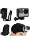 Replacement Head & Backpack Mount Bundle For GoPro Hero 13,12, 11, 10, 9, Hero 8 - 6