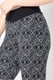 Women Allover Print Knit Basic Shorts, Multicolor - 3
