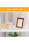 Shelf Liner for Kitchen Cabinets, (2 Rolls 45cm x 2m) Non-Adhesive Drawer Liners, Waterproof - 5