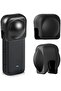 Silicone Lens Cap Guards For Insta360 X4 -Black