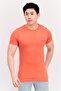 Men Slim Fit Short Sleeves Outdoor T-Shirt, Red
