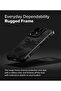 iPhone 16 Pro Case | Rugged Gear Series Protective Phone Case Cover | Camo Black - 4