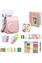Fujifilm Accessories Set, Instax Mini 11 Case PU Leather with Strap With Accessories -Pink
