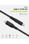 Type C to Lightning Cable (1.2m/4ft, Black) - 3